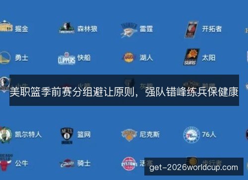 美职篮季前赛分组避让原则，强队错峰练兵保健康